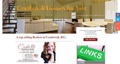 Desktop Screenshot of cranbrookhousesforsale.com