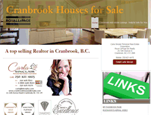 Tablet Screenshot of cranbrookhousesforsale.com